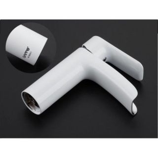 Смеситель для раковины Gappo G1048-8 белый/хром